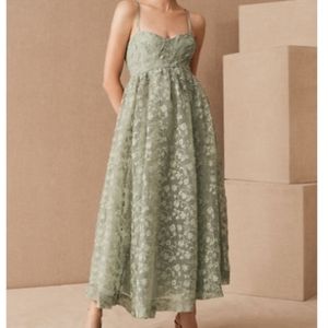 BHLDN Formal Midi Dress